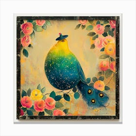 Peacock 2 Canvas Print