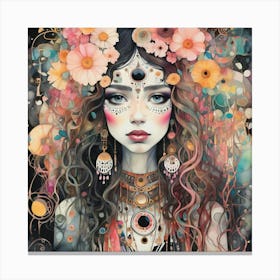 Bohemian Girl 2 Canvas Print