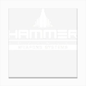 Hammer Advanced Weapons Systems Canvas Print