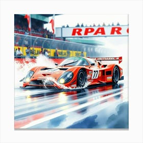 Car Art 74 Canvas Print