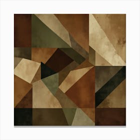 Abstract Geometric Pattern 52 Canvas Print