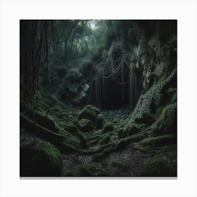 Dark Forest 91 Canvas Print