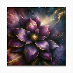 Purple Flower 3 Canvas Print