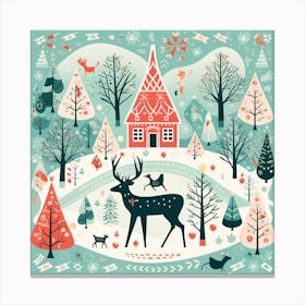 Christmas Card 7 Canvas Print