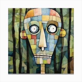 'The Man In The Woods' Canvas Print