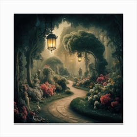 Fairytale Path Canvas Print