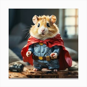 Thor Hamster Canvas Print