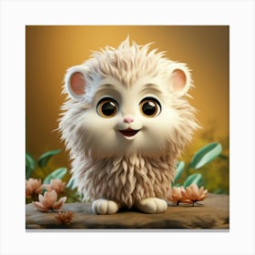 Cute Hedgehog 3 Canvas Print