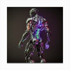 Futuristic Robot Canvas Print