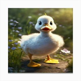 Little Duckling Canvas Print