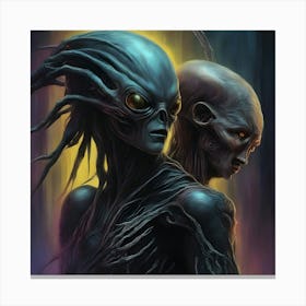 Aliens Last Stand Canvas Print