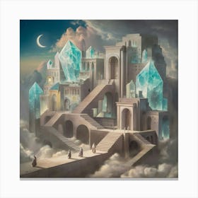 Ethyral City Canvas Print