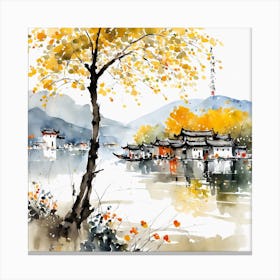 Chinese Painting (91) Canvas Print