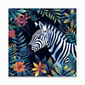 Serene Stripes (7) Canvas Print