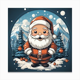 Santa Claus 34 Canvas Print
