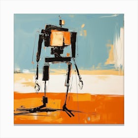 Robot 9 Canvas Print