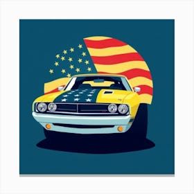 American Car 1 Canvas Print