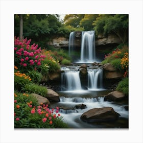 Waterfall 1 Canvas Print