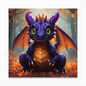 Spyro Dragon Canvas Print