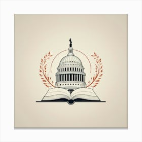 Capitol Building Canvas Print