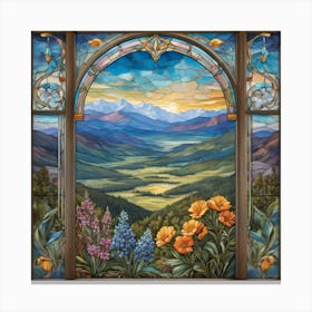 Tiffany Valley Canvas Print