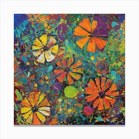 Flower Abstract Canvas Print