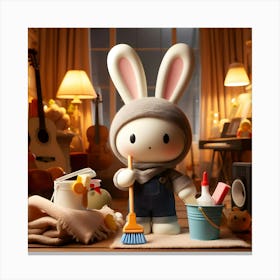 Miffy Bunny Canvas Print