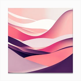 Abstract Abstract, minimalistic vector art 2 Canvas Print