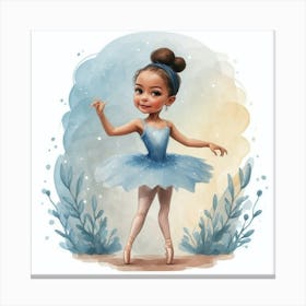 Ballerina Lerina Canvas Print