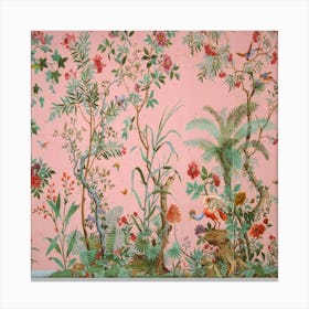 Pink Chinoiserie Canvas Print