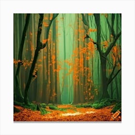 Forest Path 1 Canvas Print