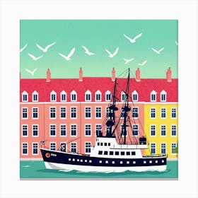 Swedish City 10 Canvas Print