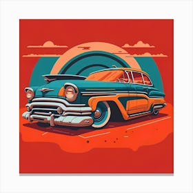 Old Car Canvas Print