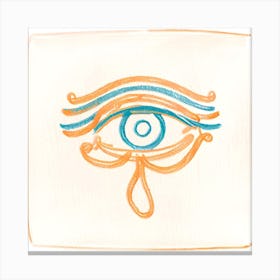 Eye Of Horus Canvas Print