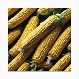 Sweetcorn As A Frame Perfect Composition Beautiful Detailed Intricate Insanely Detailed Octane Ren (2) Canvas Print