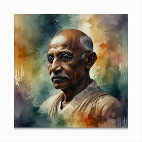 Mahatma Gandhi 23 Canvas Print