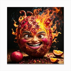 Pomegranate 9 Canvas Print