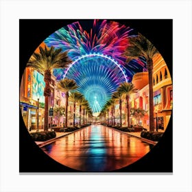 Las Vegas 2 Canvas Print