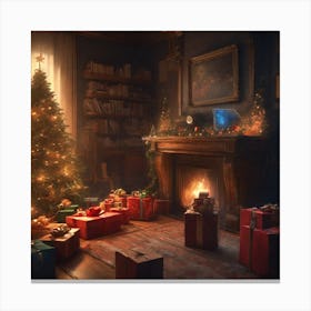 Christmas Tree 58 Canvas Print