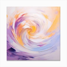 Tranquil, Pastel Rhapsody Canvas Print