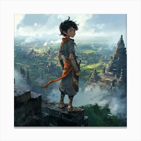 Legend Of Rakai Pikatan Canvas Print