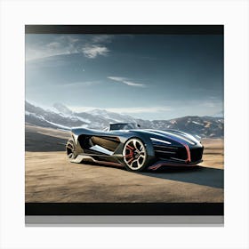 Hyundai Concept Car Canvas Print