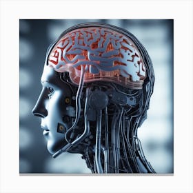 Artificial Intelligence 64 Canvas Print