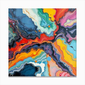 Abstract Abstract Painting 4 Canvas Print