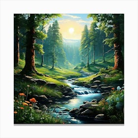 Love For Nature Canvas Print