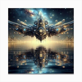 Spaceship Canvas Print