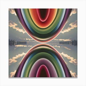 A Stunning Upside Down Rainbow Art Print Showcasin Ruwj3iuet2ygsqyxfxrwna Sgexgjvrrt6bvrvb0dnu2g Canvas Print