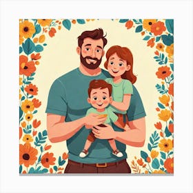 Family Portrait Canvas Print