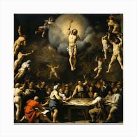 Crucifixion Of Jesus 5 Canvas Print