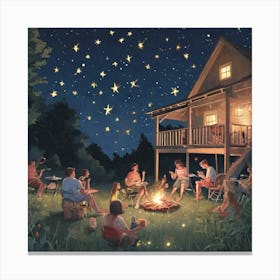 Starry Night Canvas Print